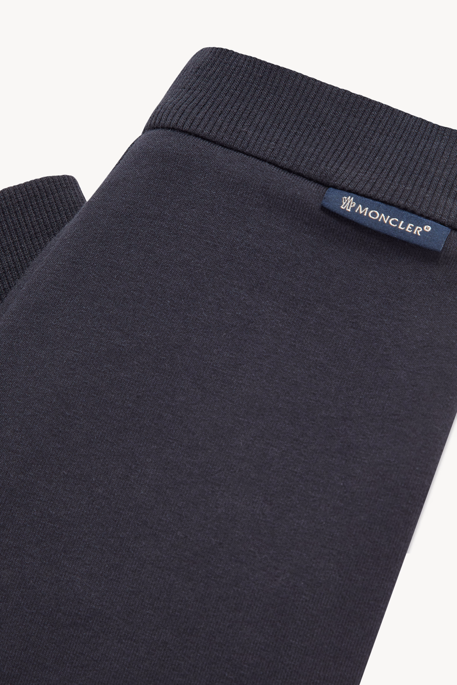 Tricolor-Trimmed Cotton Sweatsuit Set Boy Navy Blue Moncler 5